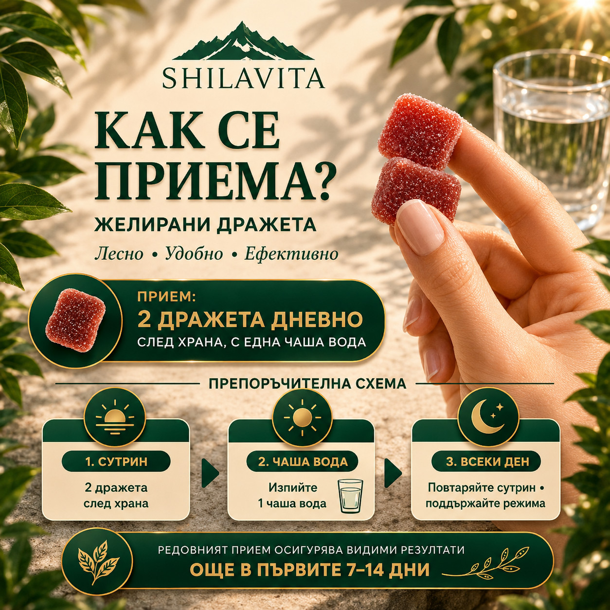 SHILAJIT 5-in-1 Най-мощната формула за енергия, фокус и мъжка сила